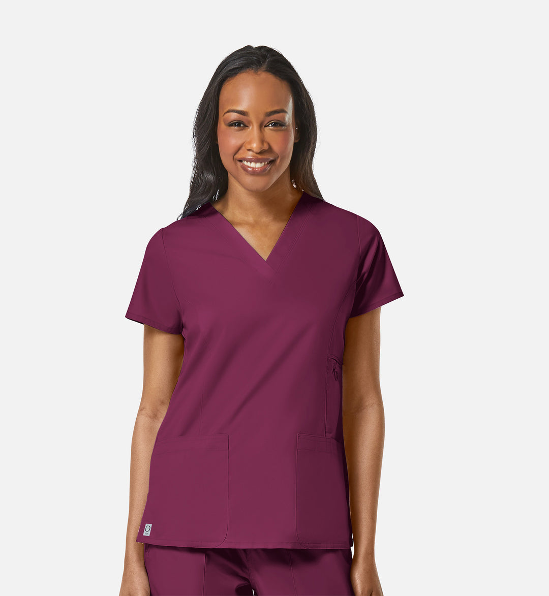 1708 - Eon - Women’s Multi-Pocket V-neck Top