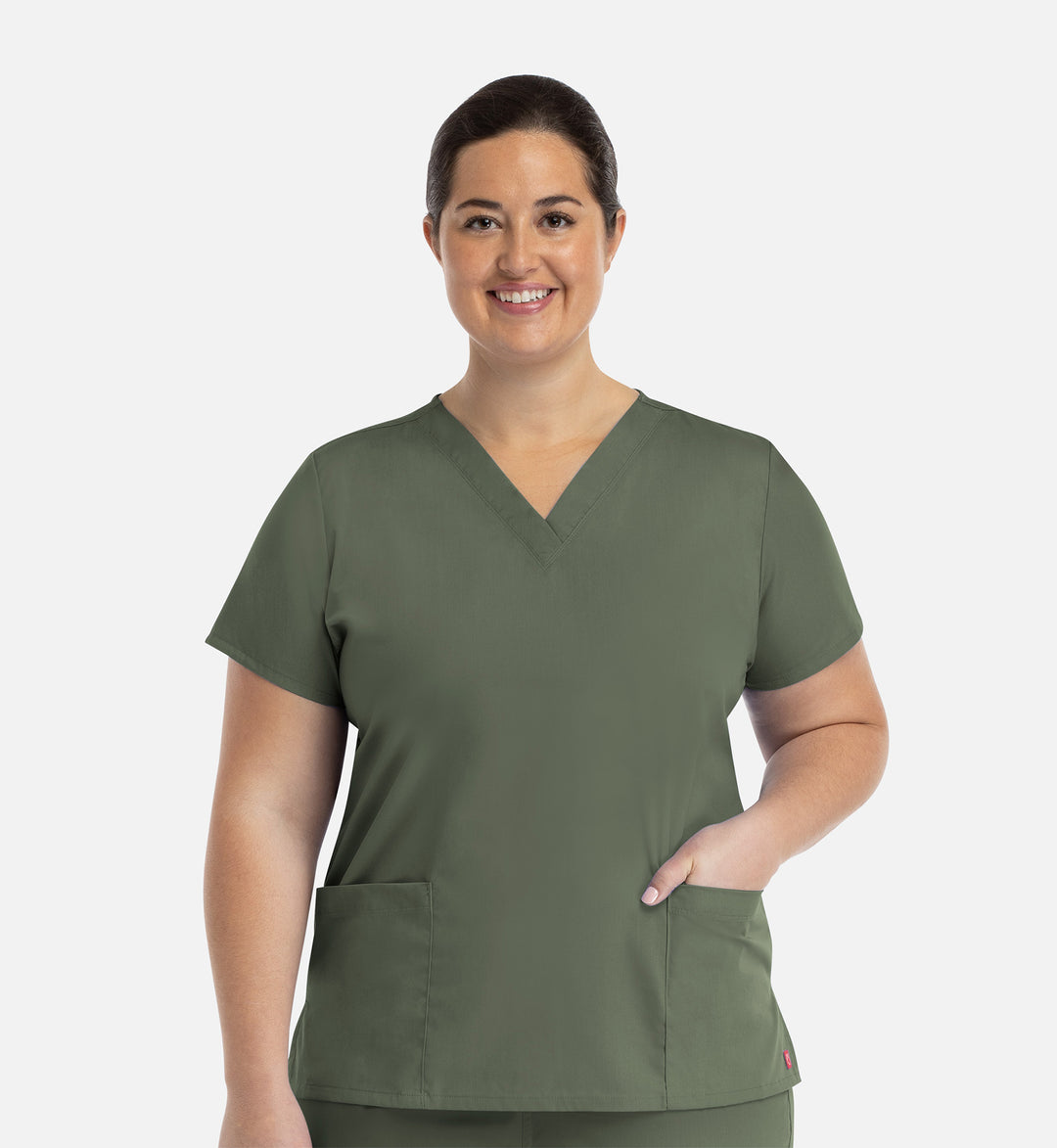 1716 - Red Panda - Women's V-Neck Top