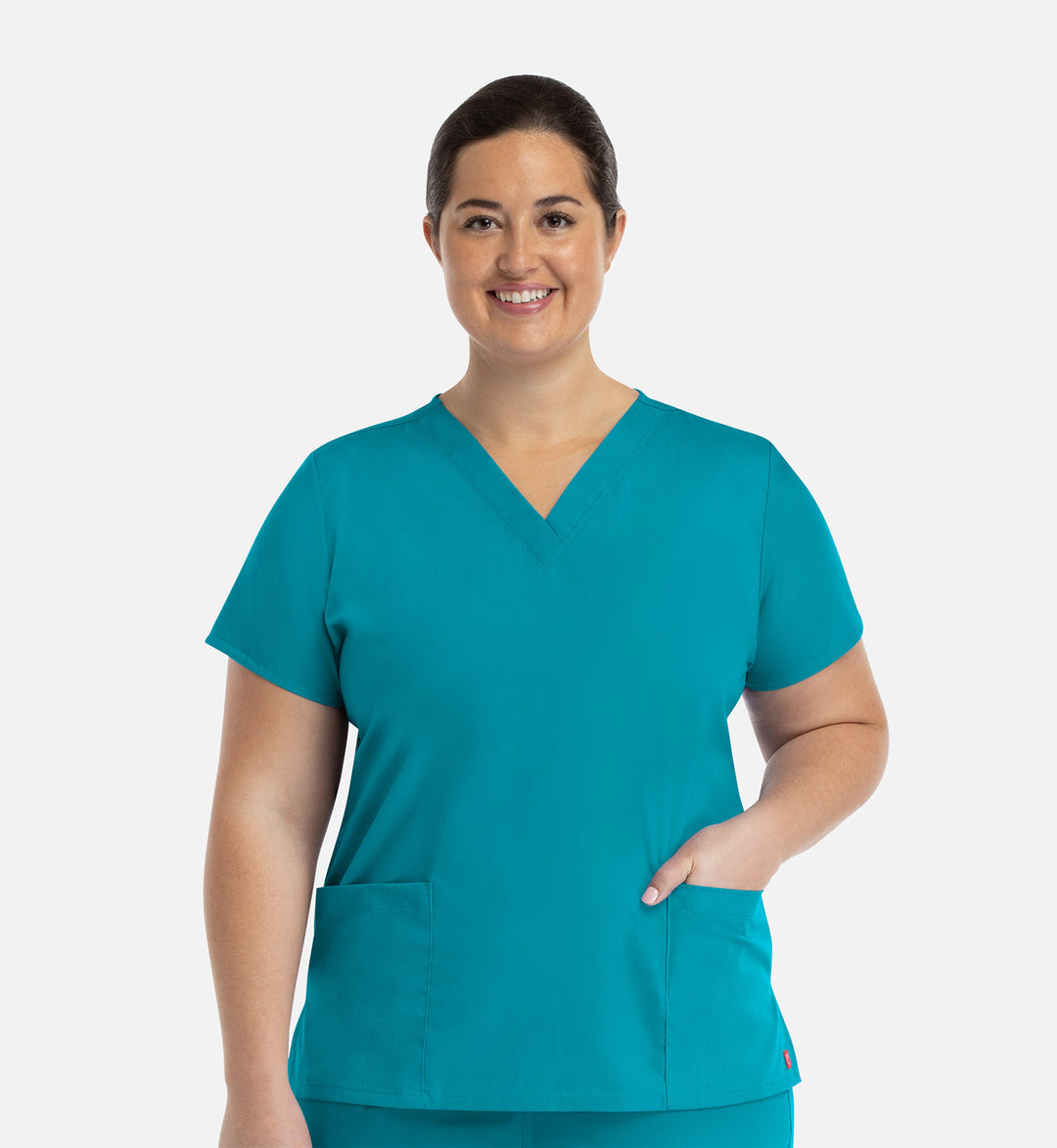 1716 - Red Panda - Women's V-Neck Top