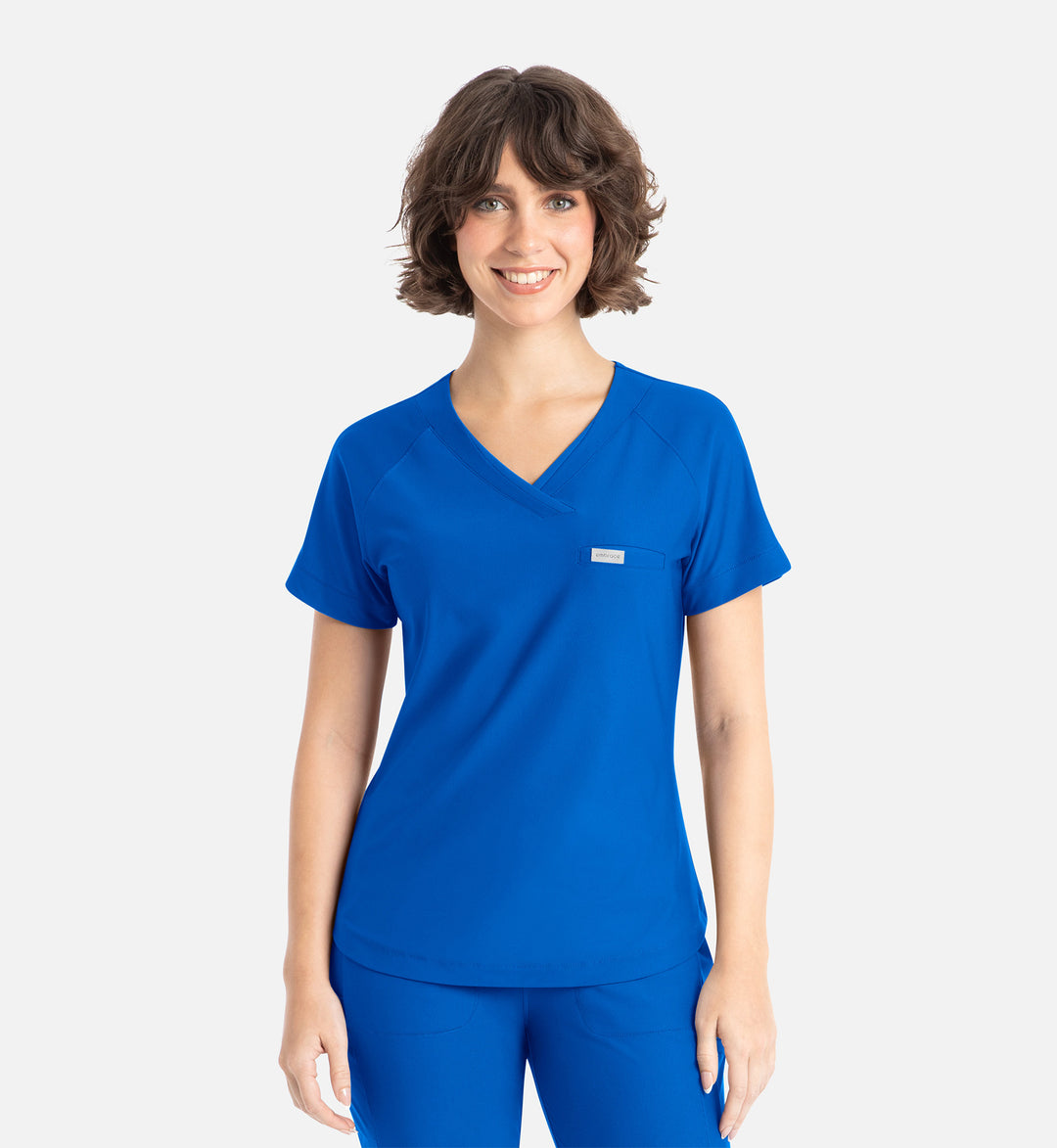 2502 - Embrace Scrubs Luna - Tuckable Y-Neck Top