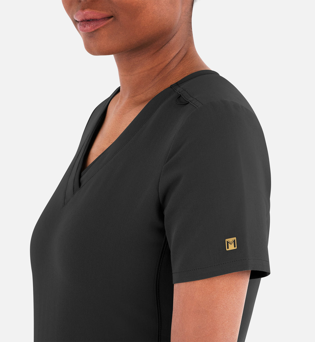 3901 - Matrix Pro - Women's Layered V-Neck Top