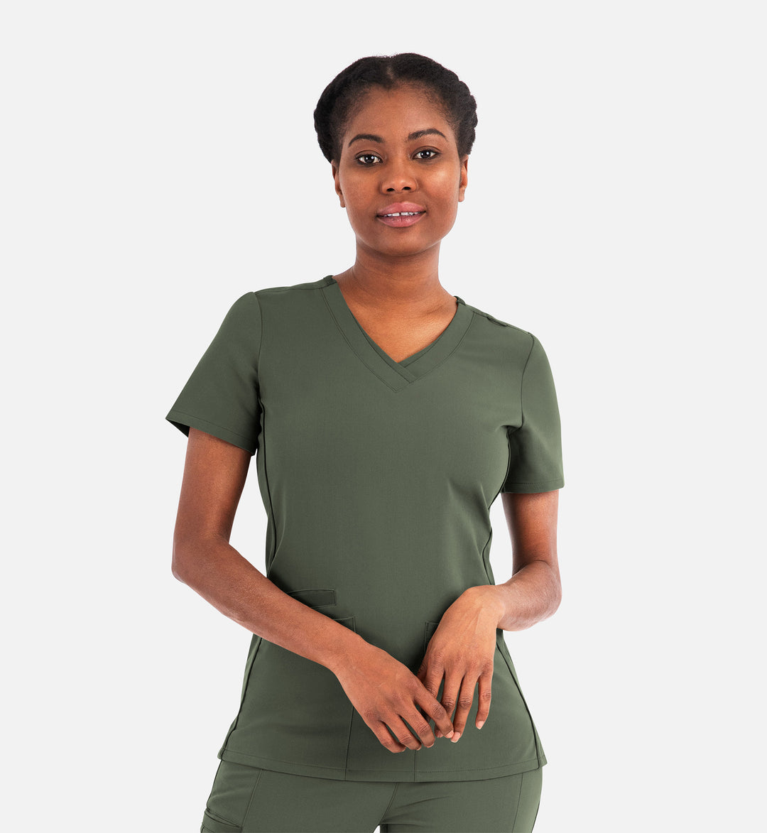 3901 - Matrix Pro - Women's Layered V-Neck Top