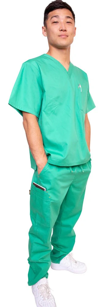 4022 - Work -  Set Medico Unisex Estilo Clásico