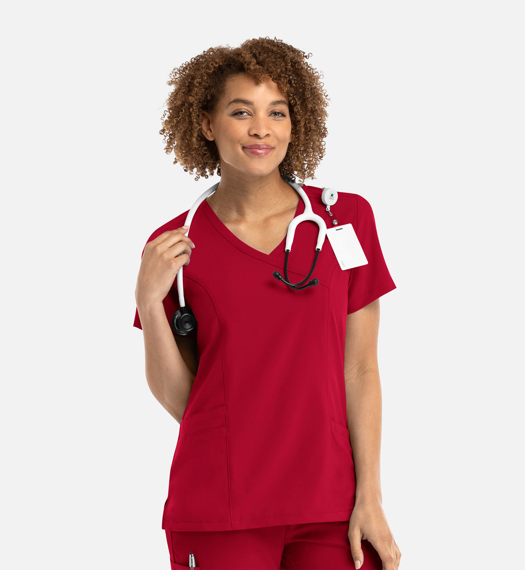 5002 - Momentum - Women's Mock Wrap Top