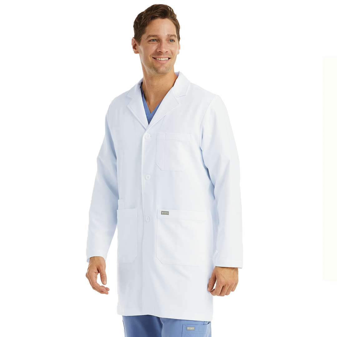 5872 - Momentum Lab Coats - Men's Mid 35.5" Length Lab Coat