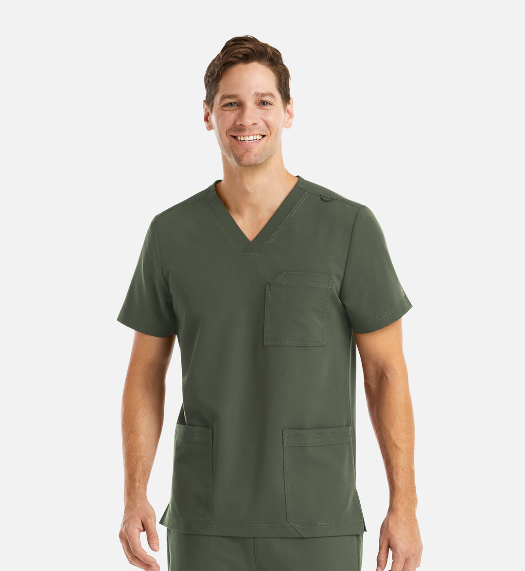 5902 - Matrix Pro - Men's 3 Pocket V-Neck Top