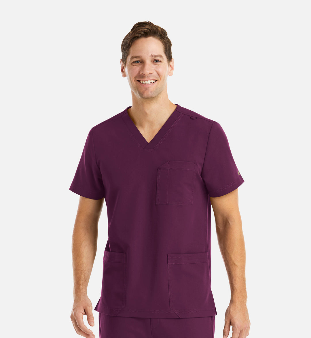 5902 - Matrix Pro - Men's 3 Pocket V-Neck Top