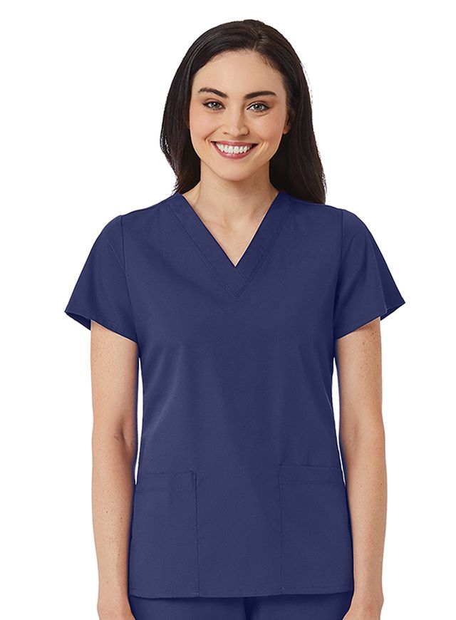 1716 - Red Panda - Women's V-Neck Top
