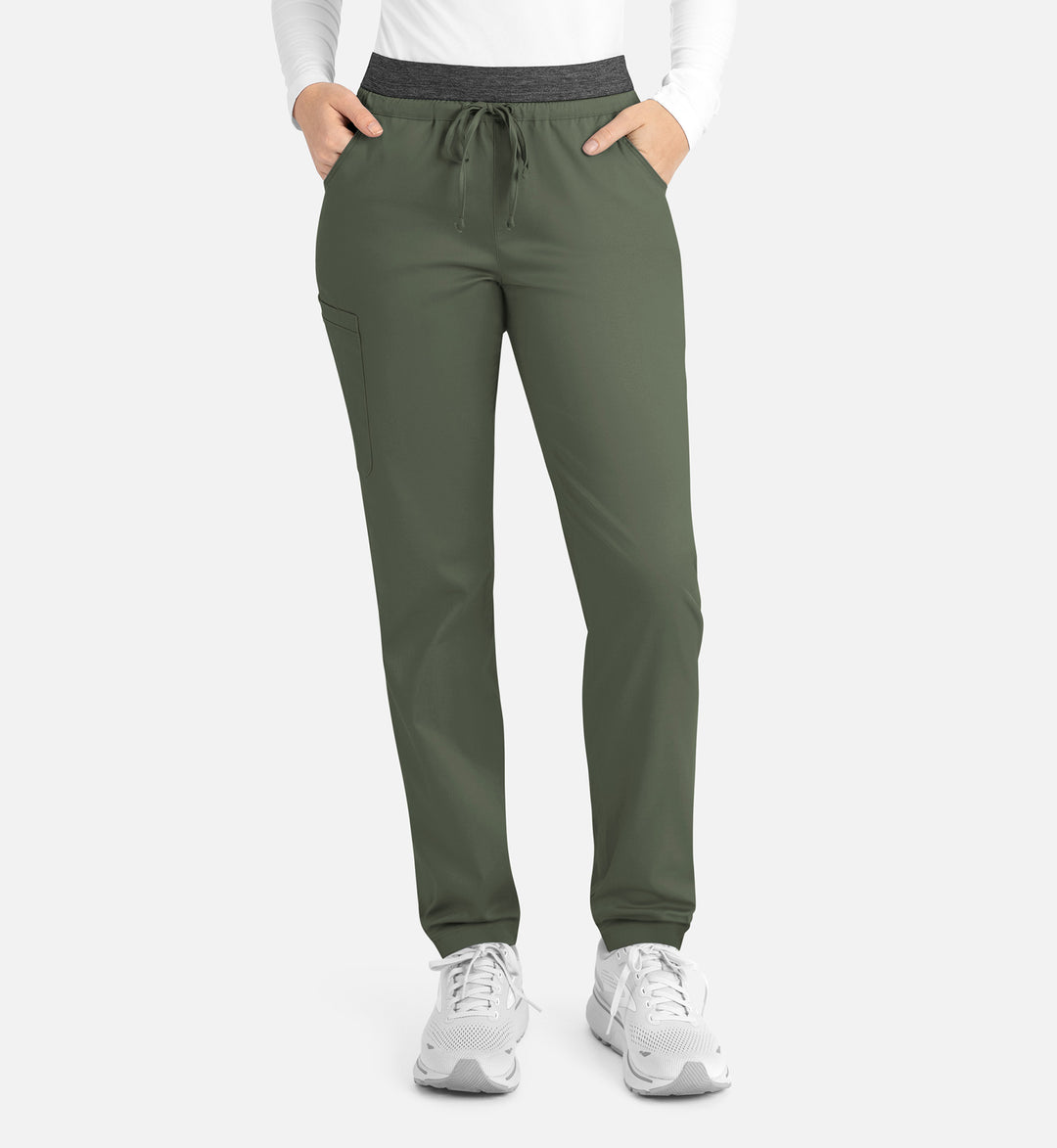6701 - Matrix - Women's Contrast E-Band Cargo Pant