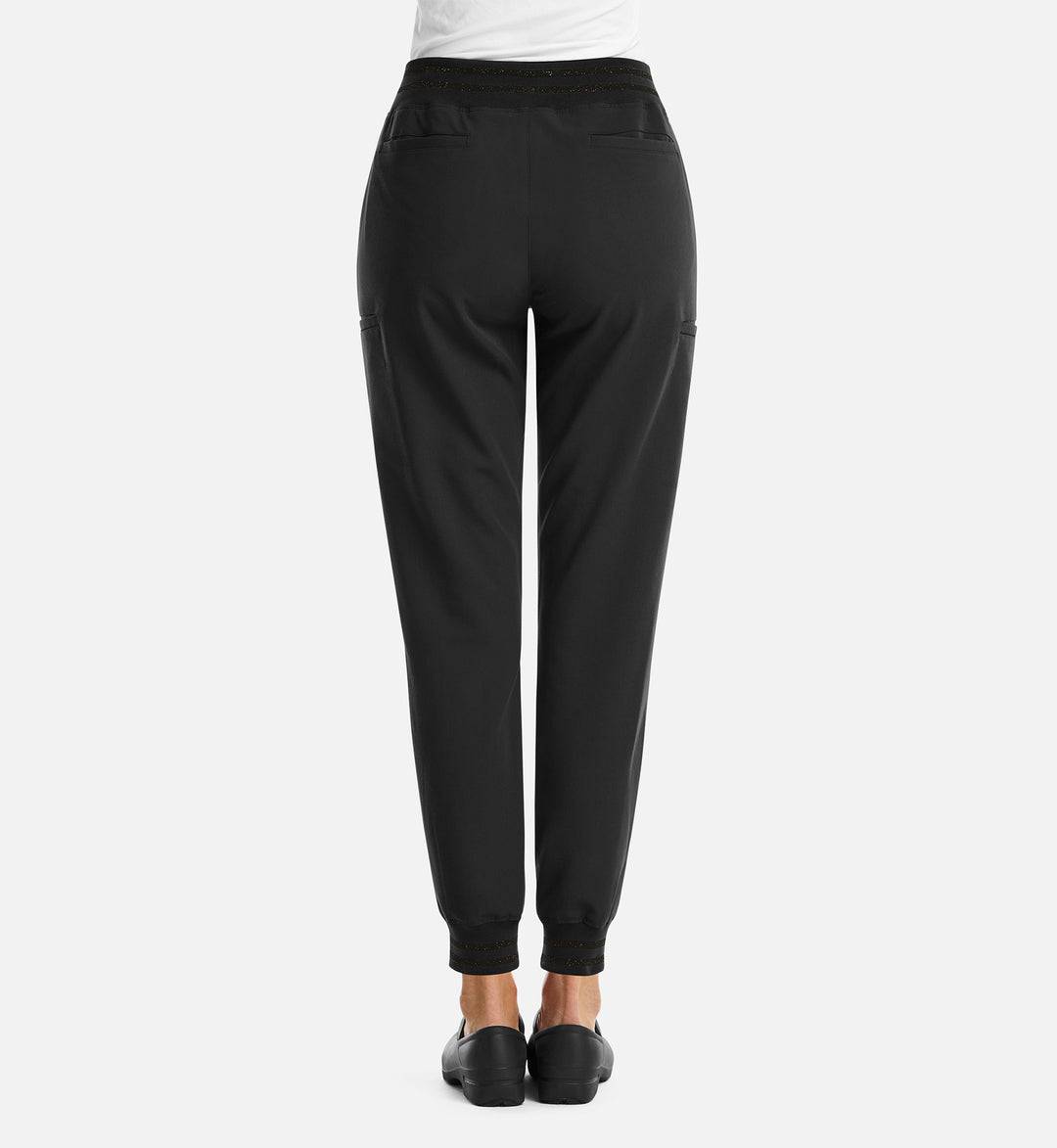 6902 - Matrix Pro - Women's Full Waist Jogger With Metallic Detail