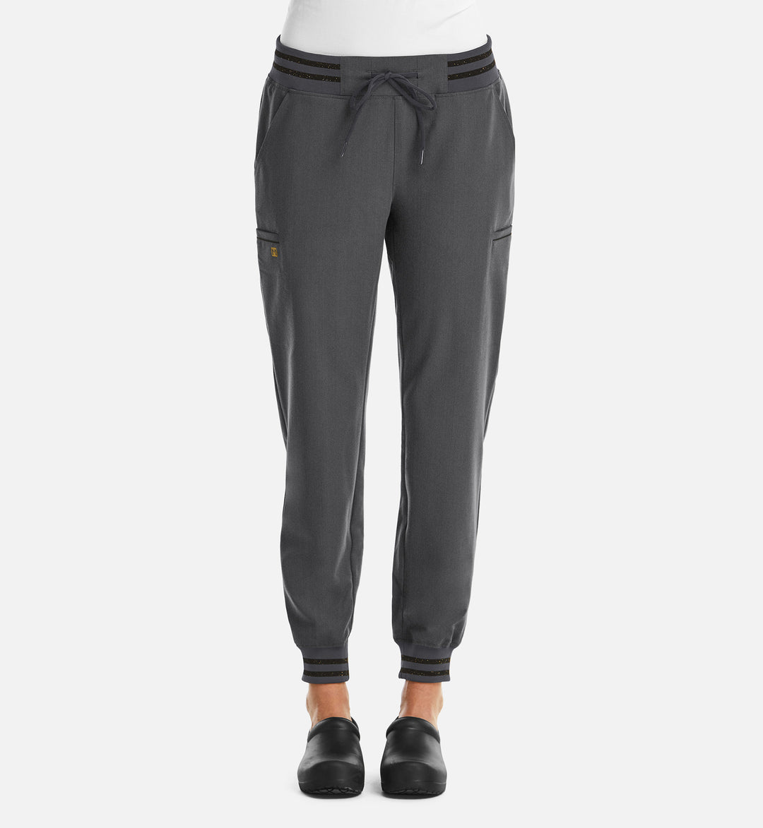 6902 - Matrix Pro - Women's Full Waist Jogger With Metallic Detail
