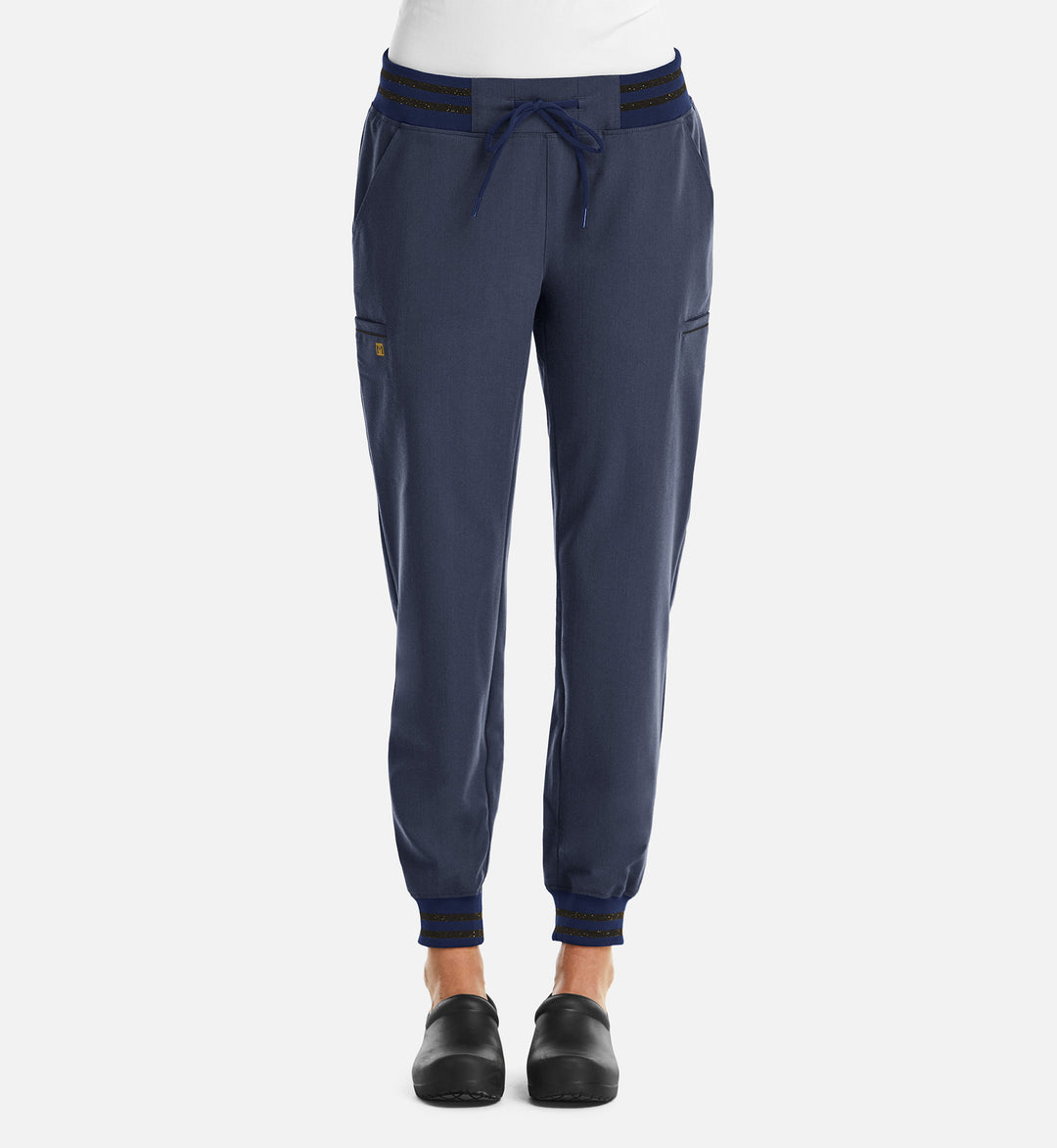6902 - Matrix Pro - Women's Full Waist Jogger With Metallic Detail