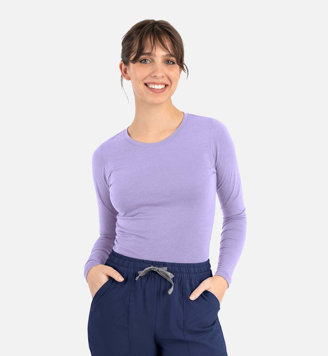 6909 - Bestee - Women's Basi Long Sleeve Underscrub Tee