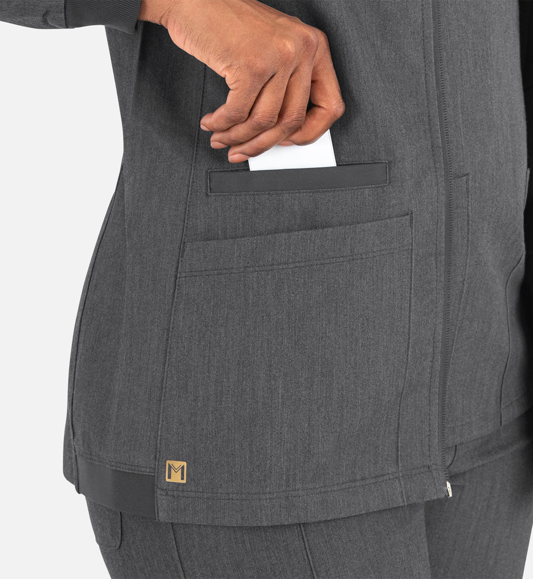 7091 - Matrix Pro - Women's Hi-Collar Warm Up Jacket