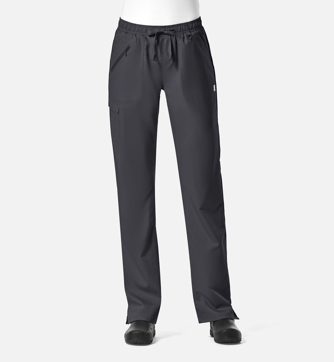 7308 - Eon - Women’s Full Elastic Zipper Pocket Cargo Pant
