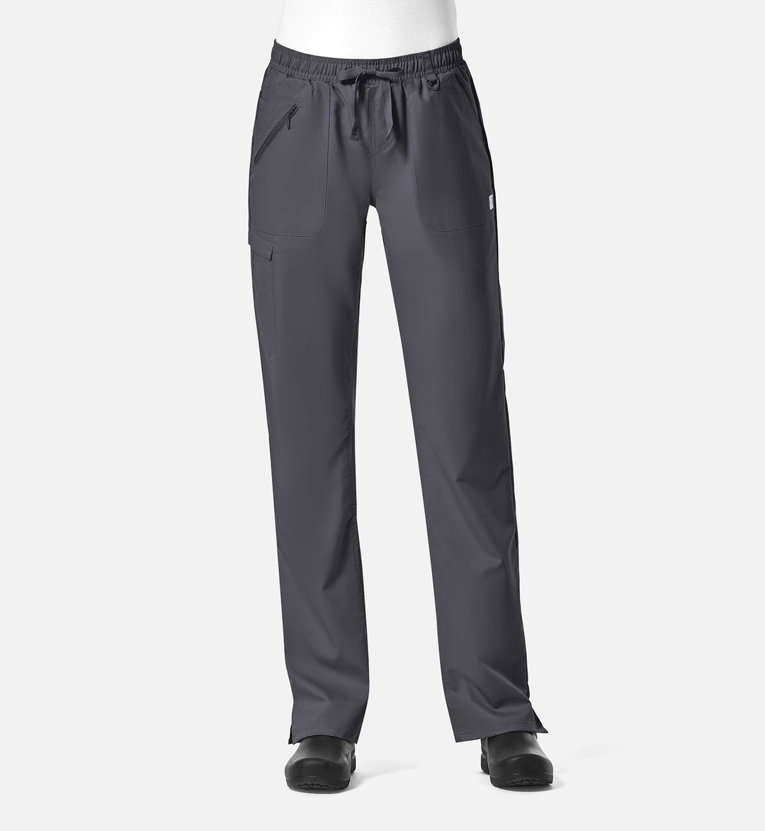7308 - Eon - Women’s Full Elastic Zipper Pocket Cargo Pant