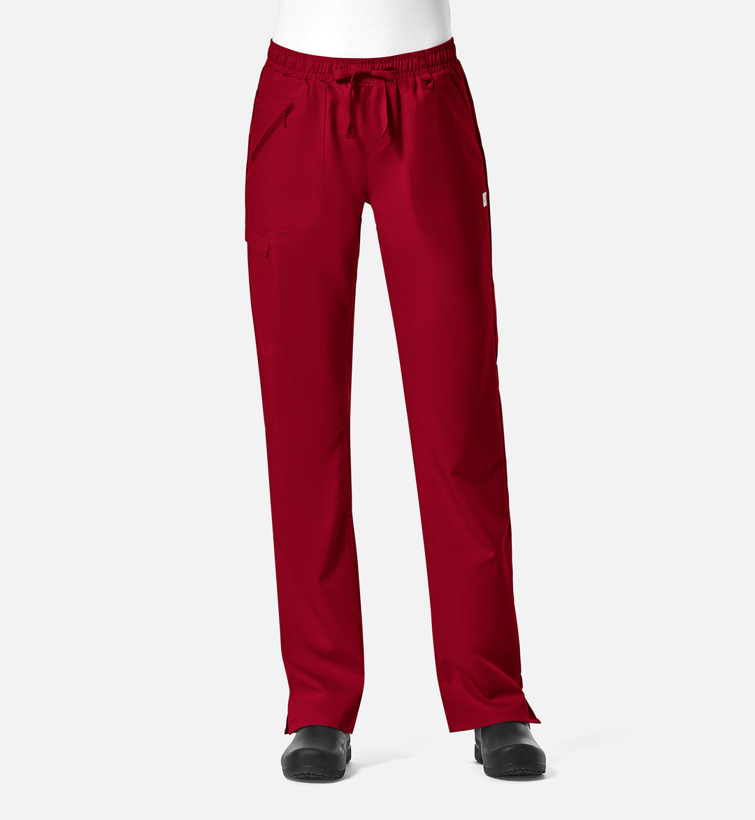7308 - Eon - Women’s Full Elastic Zipper Pocket Cargo Pant