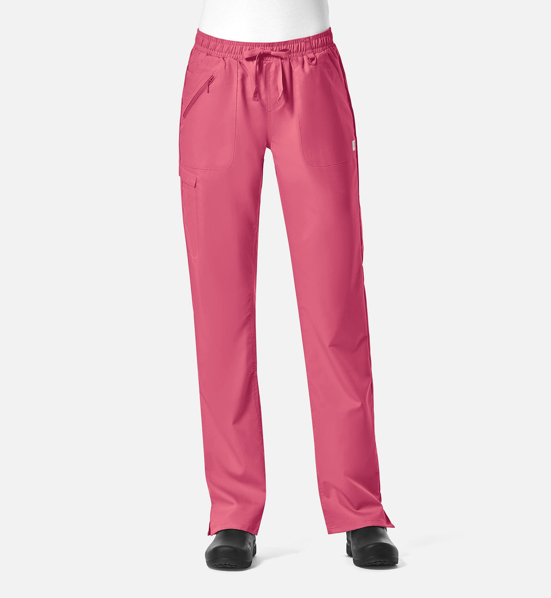 7308 - Eon - Women’s Full Elastic Zipper Pocket Cargo Pant