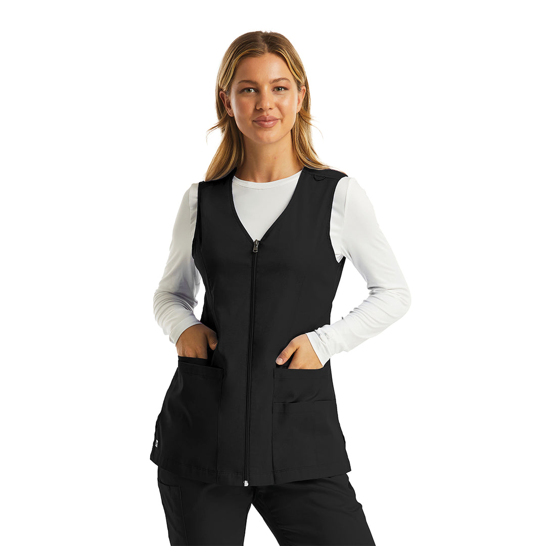 7711 - Matrix - Women's V-Neck Zip Front Vest