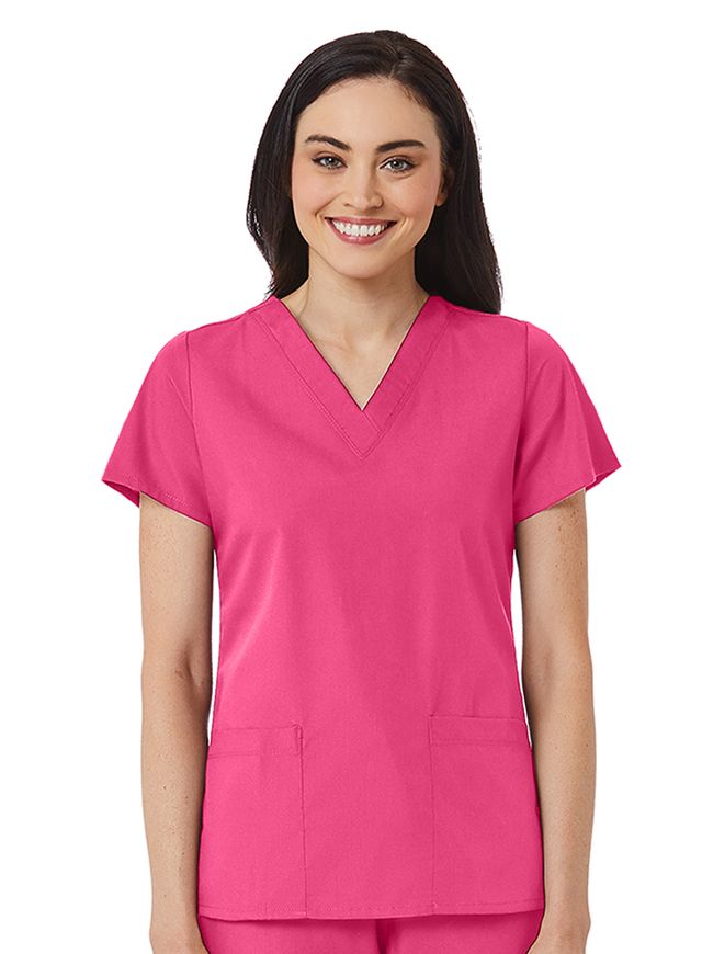 1716 - Red Panda - Women's V-Neck Top