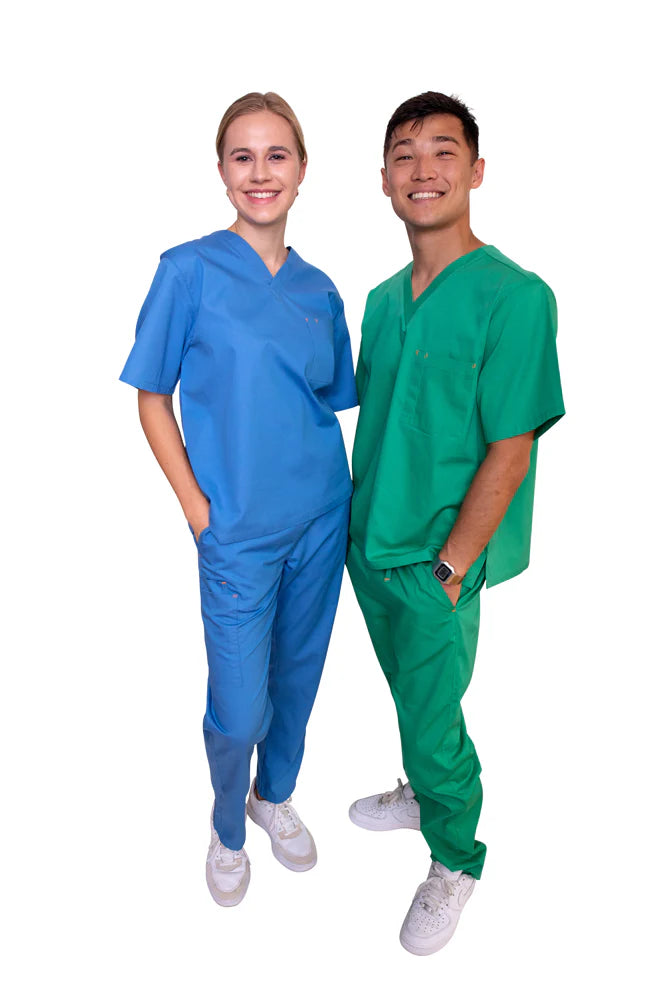 4022 - Work -  Set Medico Unisex Estilo Clásico