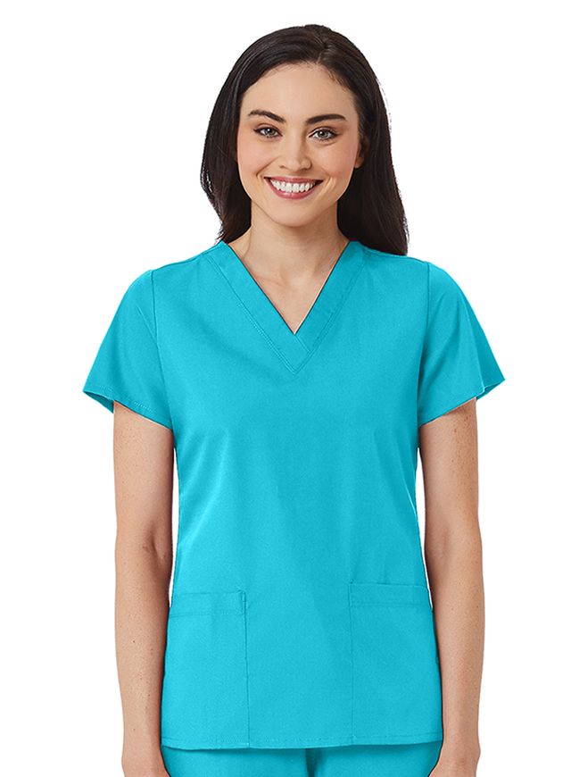 1716 - Red Panda - Women's V-Neck Top